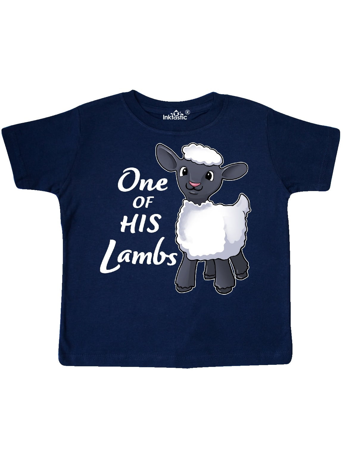 INKtastic One of His Lambs Easter sheep Toddler TShirt