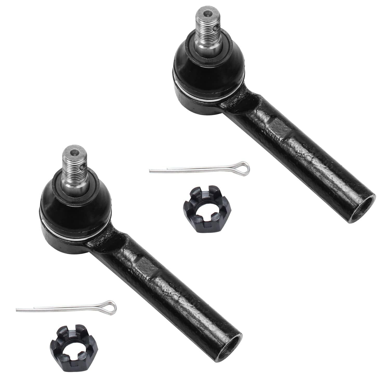 Detroit Axle - 14pc Suspension Kit for 2003-2009 Toyota 4Runner, 2007-2009 FJ Cruiser, 2 Upper Control Arms w/Ball Joints, 2 Lower Ball Joints, 4 Tie Rods, 4 Sway Bars, 2 Boots, Replacement