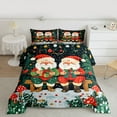 thumbnail image 2 of Manfei Christmas Santa Claus Bedding Comforter Set,Kawaii Wild Mushroom Twin Comforter Sets,Rustic Cardinal Birds Bedding Set For Girls Boys,Microfiber Bedroom Decor Reversible,2-Piece, 2 of 8
