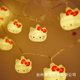 thumbnail image 2 of Sanrio-figuras de Anime de Hello Kitty, decoración de dormitorio de niña pequeña, cadena de luces de Hello Kitty, juguetes para niños, regalo de Navidad y Halloween, 2 of 5
