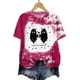 thumbnail image 2 of Mnuaqn Halloween Shirts for Women Girls Will Be Girls Witch Graphic Outfits Ghost Pumpkin Tees Fall Spooky Season Clothes Tops (Hot Pink,S), 2 of 5