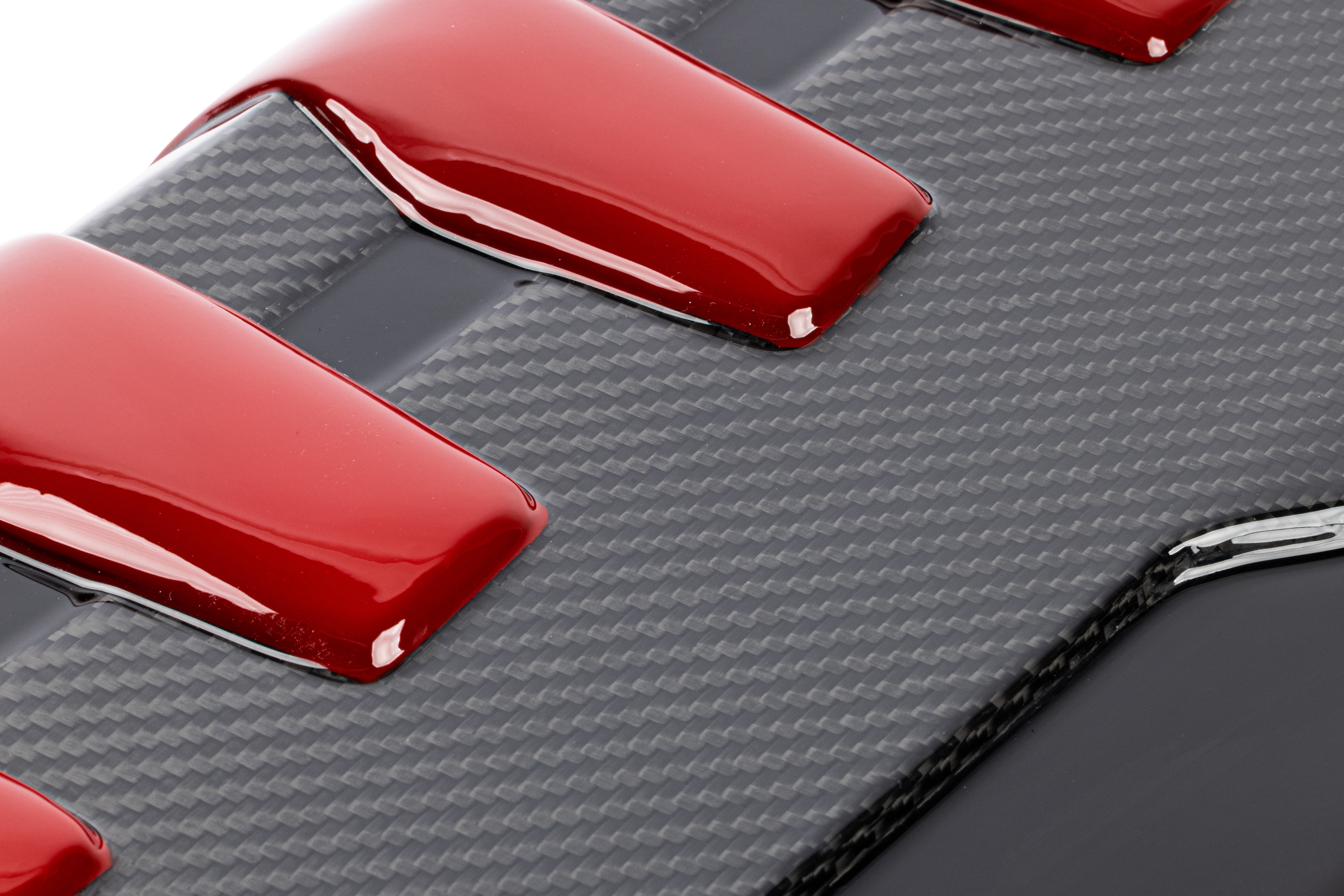 APR MS100234 Carbon Fiber Engine Cover - Gloss