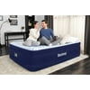 Bestway® Fashion Flock 20" Queen Air Mattress with Built-in Pump & Antimicrobial Coating