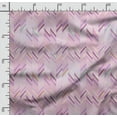 thumbnail image 2 of Soimoi Geometrical Printed, Japan Crepe SatinFabric, by The Yard 54 Inch Wide, Decorative Sewing Fabric for Dresses Kimonos Gowns, Light Pink, 2 of 6