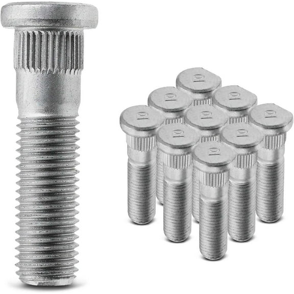 A-Premium M12-1.50 Wheel Studs Compatible with Hyundai Santa Fe 2007-2010 Veracruz 2007-2008 10-PC Set