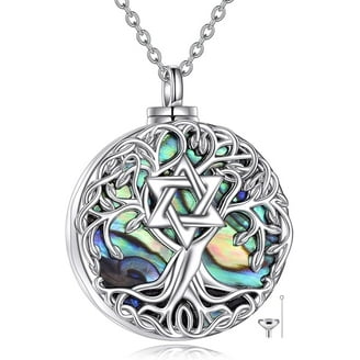 Vivaday Tree Of Life Medical Alert Necklace - Stainless Steel, Engraved Symbol, 50cm Chain, Unisex, For Allergies, Emergencies