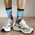 thumbnail image 6 of KLL Lively Cute Turtle Print Cool Socks Men's Women's Crew Socks Funny Crazy Novelty Stockings, 6 of 6