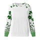 thumbnail image 5 of TaTaai Womens St Patricks Day Print Raglan Sleeve Sweatshirt Long Sleeve Crewneck Casual Loose Fit Pullover Holiday Top Gift, 5 of 5