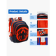thumbnail image 3 of Estudiante Mochila Infantil Spider-man Con Estuche Lápices Azul Oscuro Mochila Escolar Impermeable Para Niños, 3 of 4