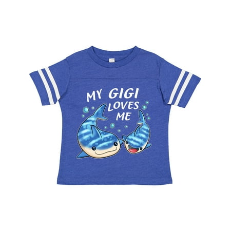 

Inktastic My Gigi Loves Me- Whale Shark Boys or Girls Toddler T-Shirt