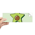 thumbnail image 1 of Cocodrilo de cinco mangos Rectángulo Parachoques Pegatina Cuaderno Ventana Calcomanía, 1 of 1