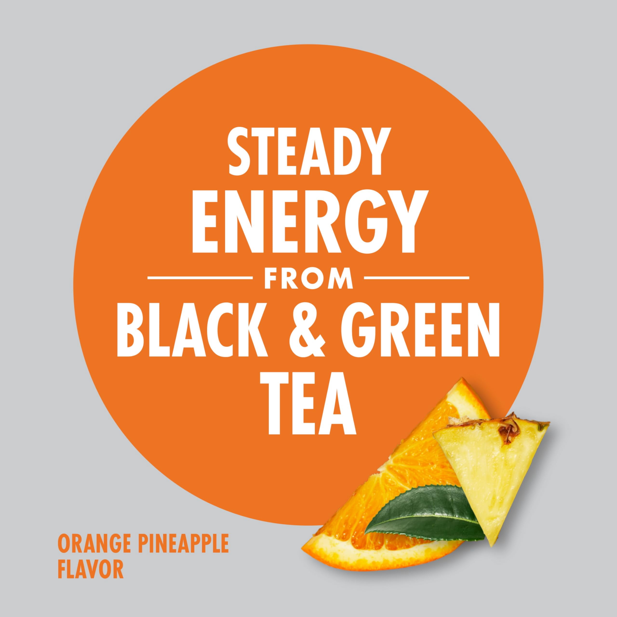 2 Pack-V8 +Energy Orange Pineapple Juice Energy Drink, 8 Fl Oz Can (24 Pack) Packaing may&nbsp;vary