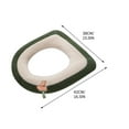 thumbnail image 6 of Household Toilet Seat Cushion, Thick Fluffy Zippered Waterproof Cover, Soft and Comfortable All-Season Bathroom Seat Pad, Easy-to-Clean and Durable, 6 of 6