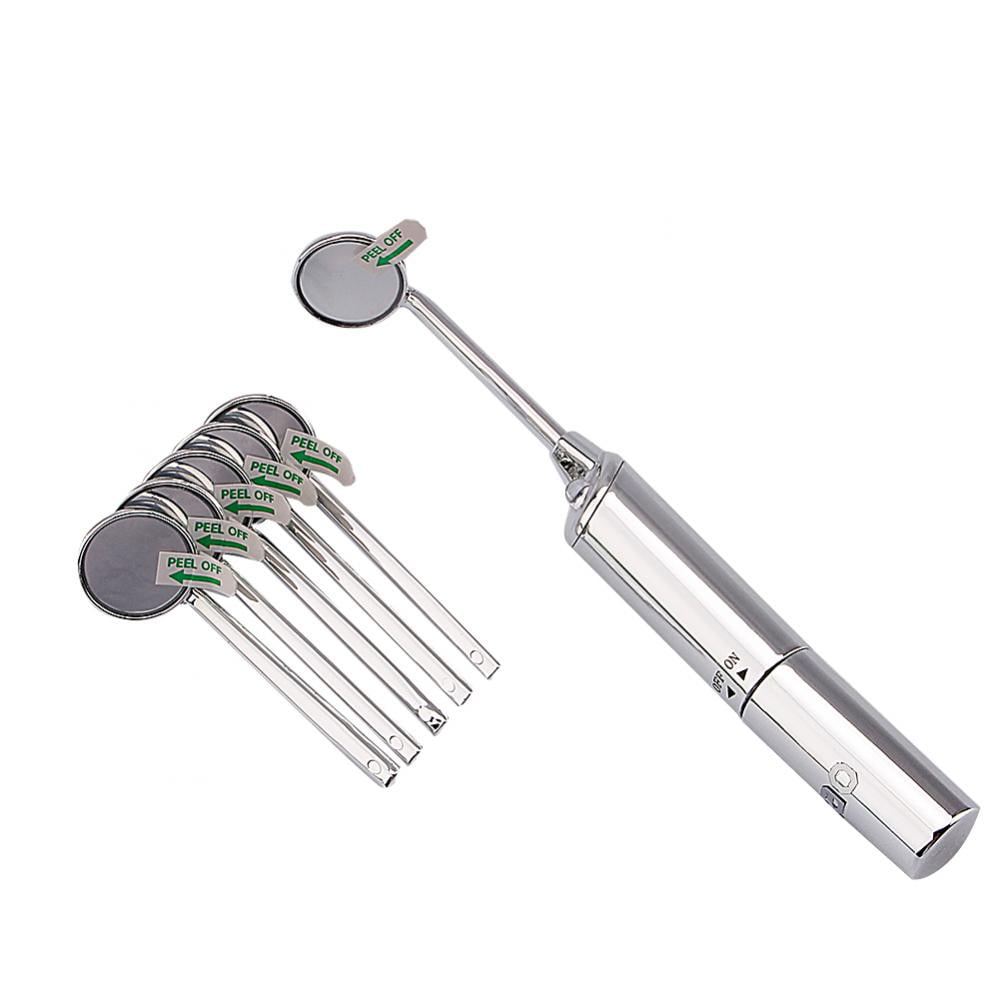 HURRISE Dental Mirror, Dental Mirror Set,Dentist Teeth Inspection