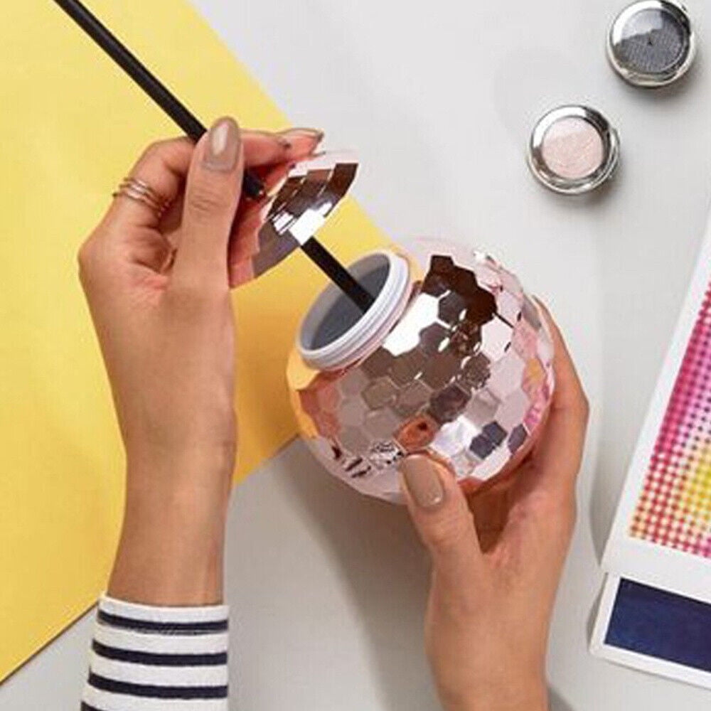 600ml Disco Ball Drink Cup with Straw, Suitable for Metal Shiny Foil