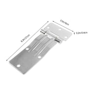Worgeous 2pcs Heavy Duty Side Door Hinges For Truck Door Hinges Box Truck Rear Door Hinge Refrigerated Truck Side Hinge Truck Hinge Replacements