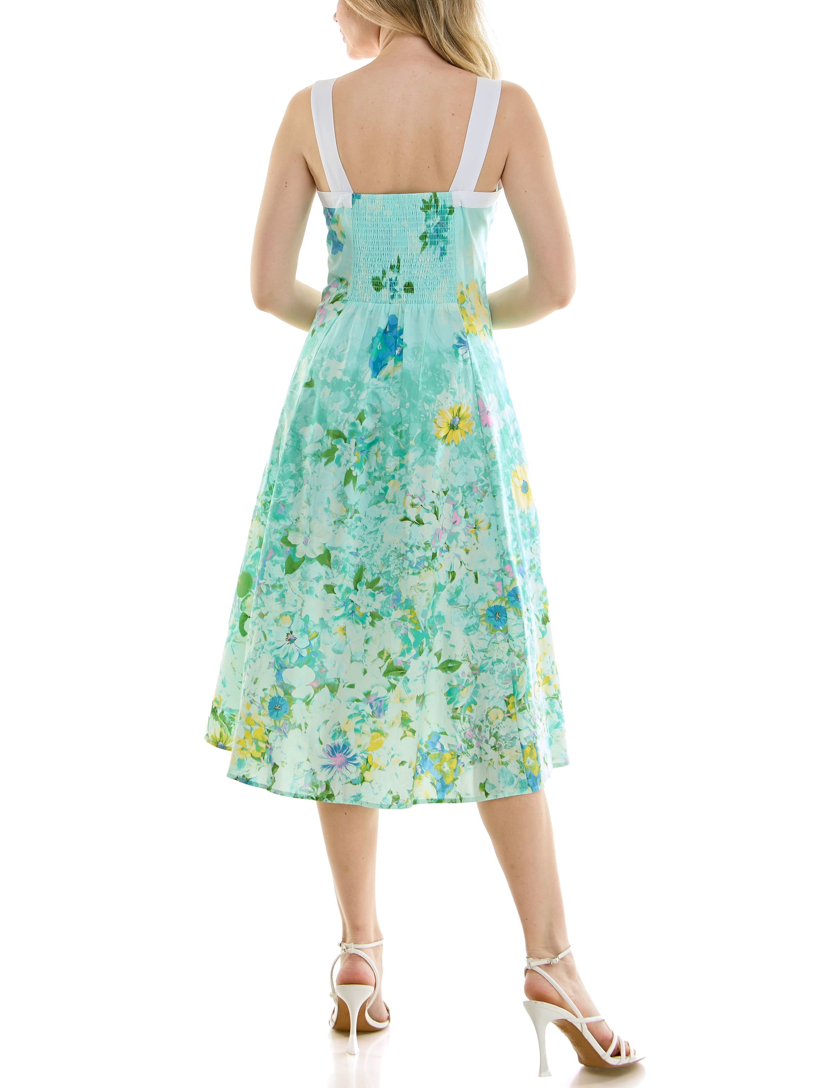 Nicole Miller Women's Button Front Midi Dress, Sizes 4-16