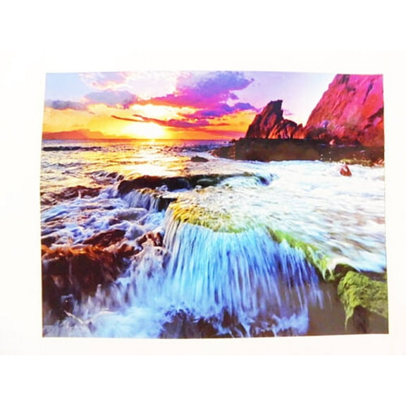 Paint By Numbers Kits Acrylic Painting Kit with Brushes 22"x18" Canvas