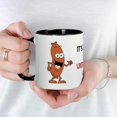 thumbnail image 5 of CafePress - It's Not A Party Until Kielbasa Comes Out Mug - 11 oz Ceramic Mug - Novelty Coffee Tea Cup, 5 of 6