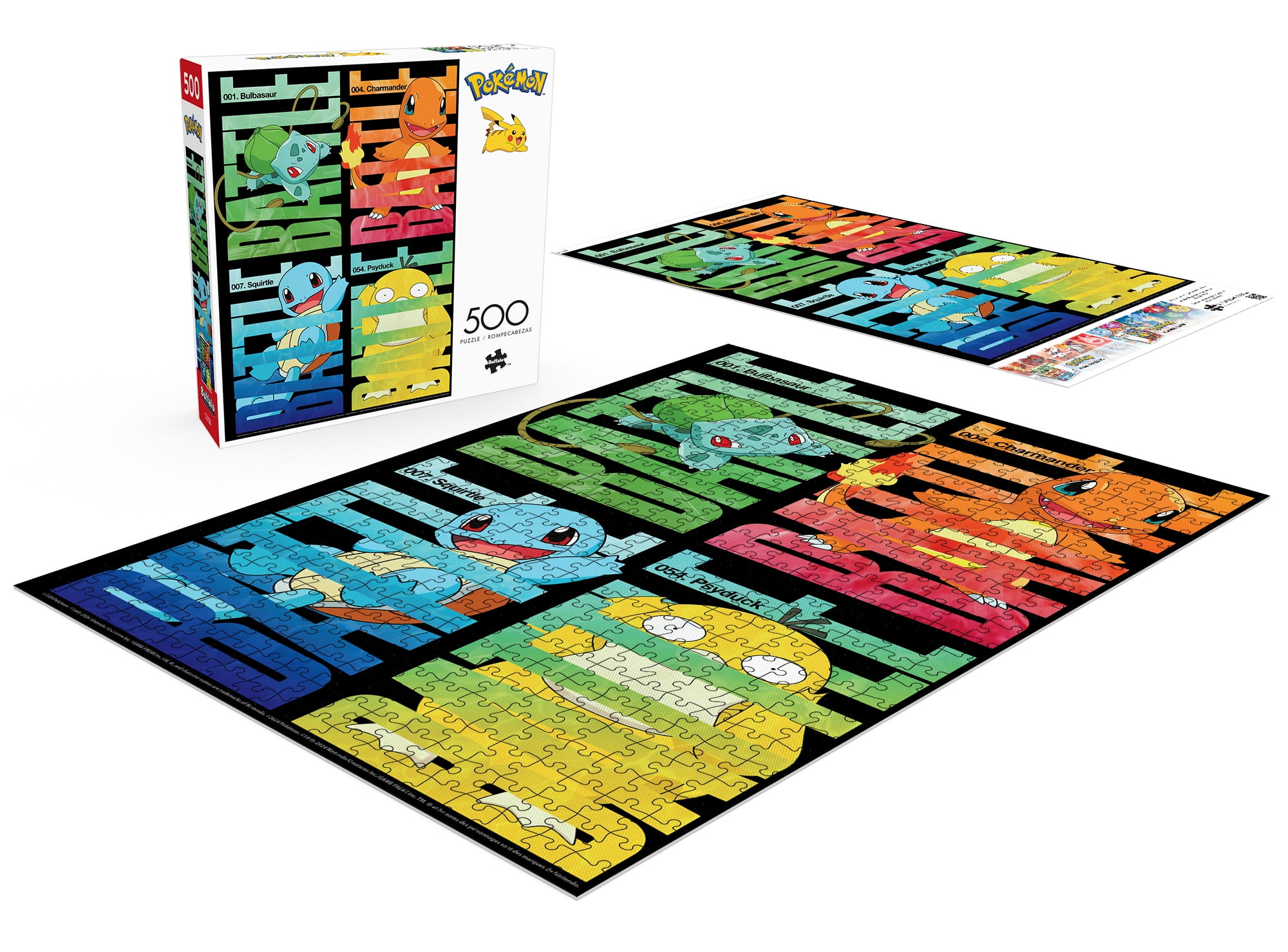 Buffalo Games Pokemon Battle 500-Piece 21.25 x 15-Inch Interlocking Jigsaw Puzzle for Adults Ages 14+