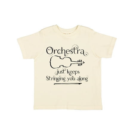 

Inktastic Orchestra String Along Gift Toddler Boy or Toddler Girl T-Shirt