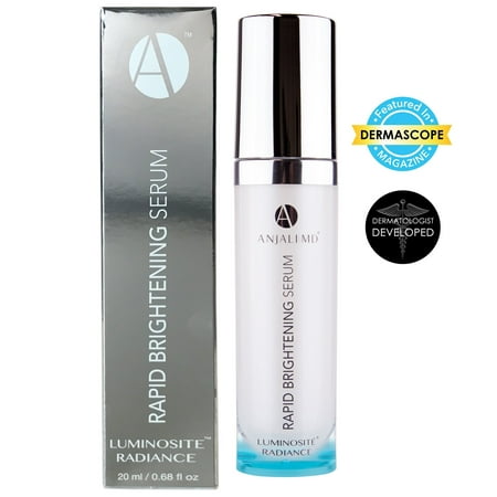 Anjali MD Rapid Brightening Serum - Skincare for a Glowing, Even Complexion - Reduce Brown Spots and Brighten