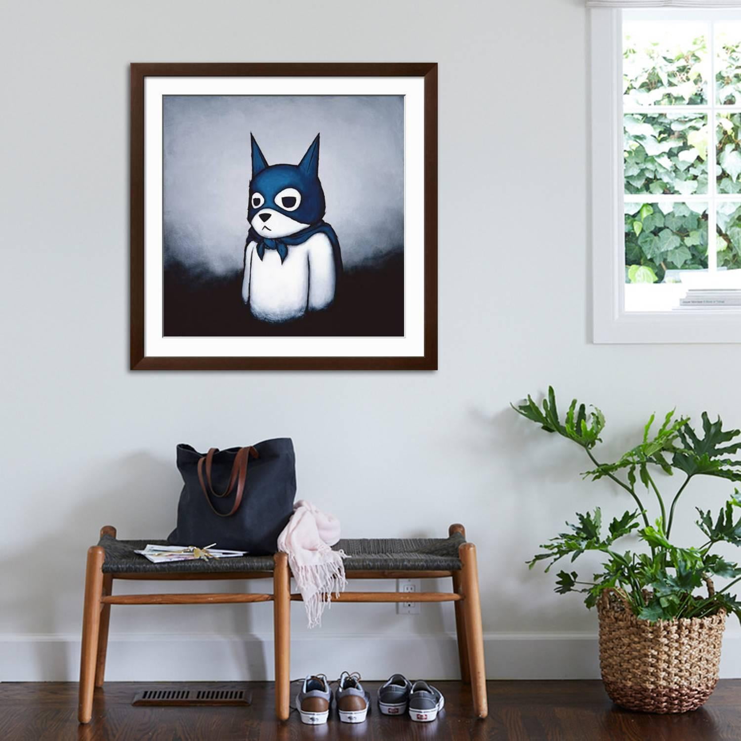 絵画 Luke Chueh Bat Bear original print Bat Bear by Luke Chueh