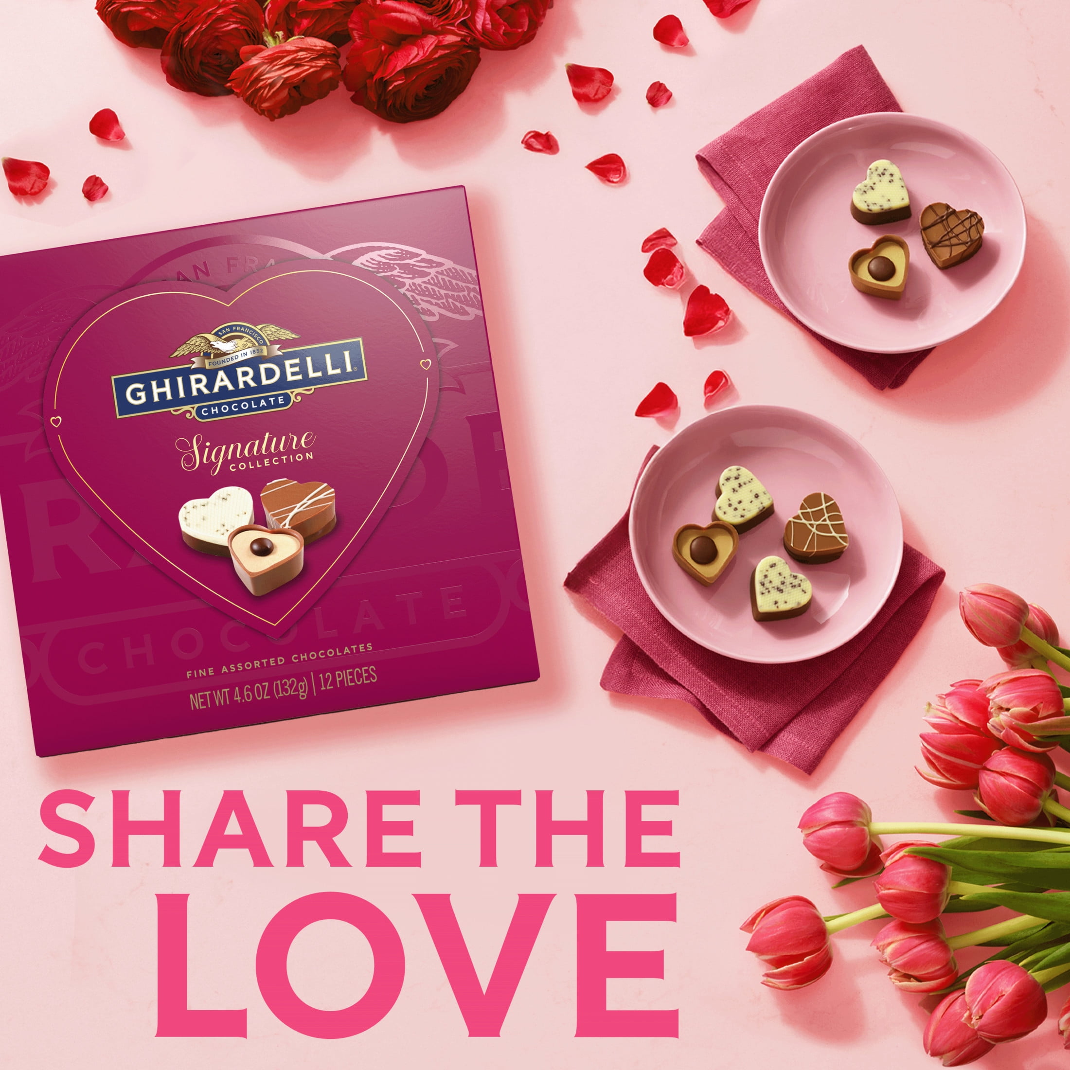 GHIRARDELLI Valentine's Day Signature Collection Fine Assorted