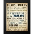 thumbnail image 2 of Allen, Kimberly 19x24 Black Modern Framed Museum Art Print Titled - House Rules, 2 of 5