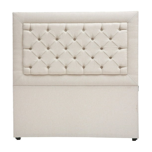 Cabecera Individual Beige Claro Dicasa Mary