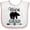 White and Pink, variant on Inktastic Nicu Grad Boys Native Arrow Bear Boys Baby Bib