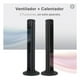 thumbnail image 5 of Ventilador Calentador de Torre, 2 en 1, con Temporizador y Control remoto Esquimal (Negro, 111 cm), 5 of 6