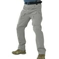 thumbnail image 4 of WTOBBY Men's Ripstop Cargo Work Pants Multi-Pocket Water-Resistant Design - Construction Fishing Camping Travel Trousers Breathable Outdoor Hiking Utility Pants ,Khaki 3XL, 4 of 5