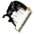 thumbnail image 4 of 2 Pcs Ceramic Cutter Blade Replacement Electric Hair Clipper Trimmer, Black & White,3 x cutter heads,Black & White, 4 of 8