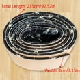 thumbnail image 3 of 1pc Self Adhesive Flexible Trim, 3D Sticky Decorative Wall Lines Wallpaper Border For Home, Office, Hotel DIY Decoration, 3 of 4