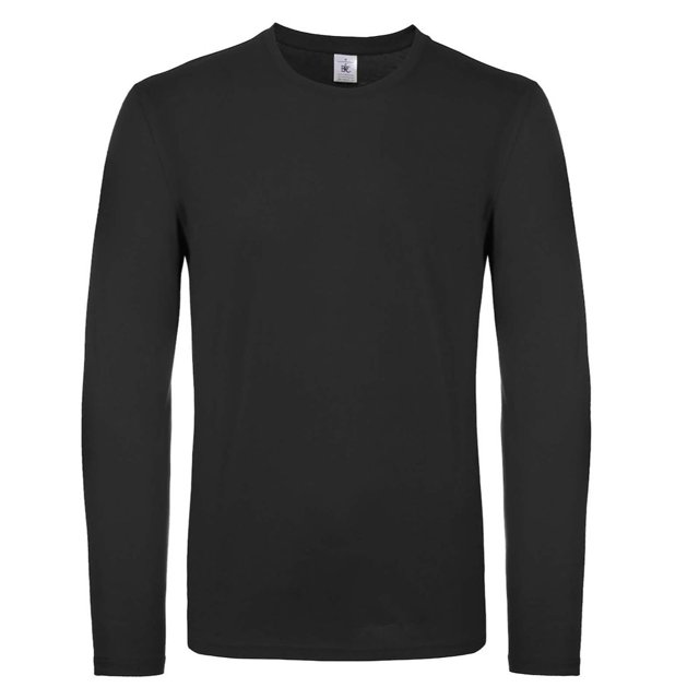 B&C T-Shirt à Manches Longues #E150 pour Hommes