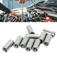 thumbnail image 4 of Threaded Sleeve Rod, Round Coupling Nut Stainless Steel Abrasion Resistant M8x1.25 Rustproof Precise Thread  For Replacement, 4 of 8