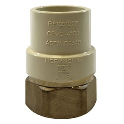 LF3/4 CPVC X 3/4 Brass FIP Adapter