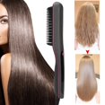 thumbnail image 4 of Cepillo alisador de barba, peine alisador de pelo eléctrico, peine alisador de pelo, peine alisador de pelo antiescaldaduras, ultra sensible, 4 of 8