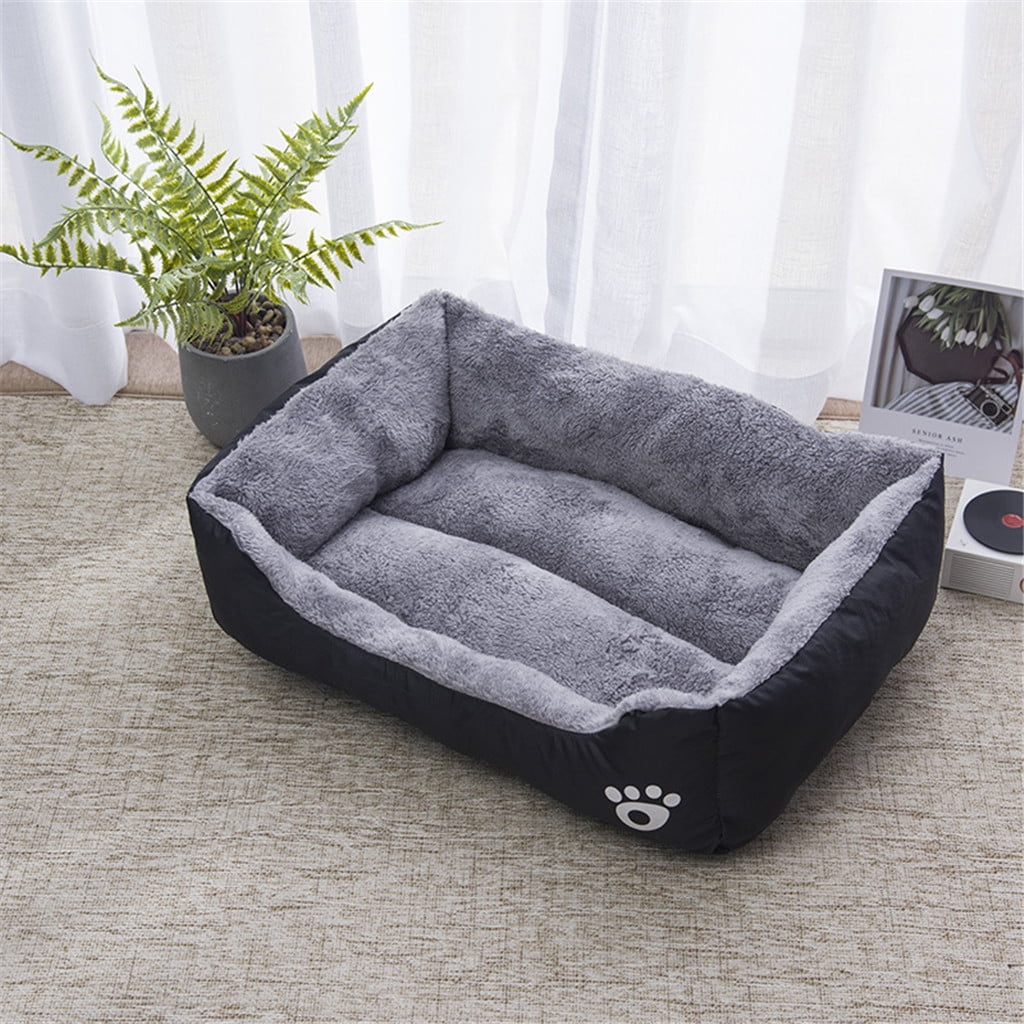 ZBH 4 in 1 Dog Bed, Dog Beds for Large Medium Dogs, Rectangle Washable Dog Bed Comfortable and Breathable Large Dog Bed, Pet Bed