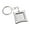 F, variant on Photo Frame Keychain Couple Keepsake Memory Holder Unique Design Compact Portable Durable