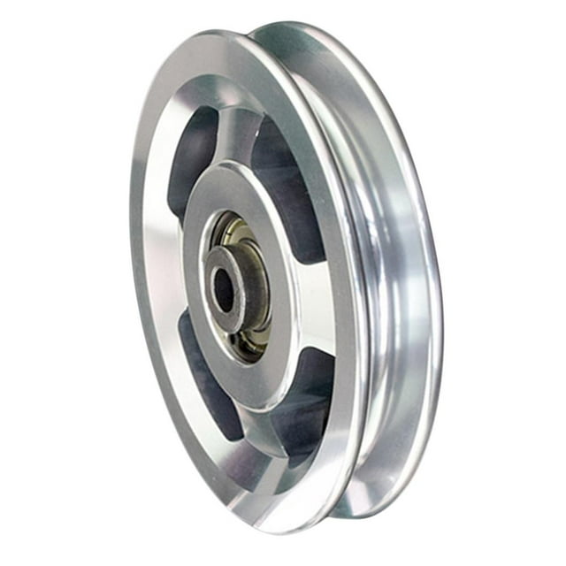 Rueda de polea de cojinete universal Sharpla Aleación de aluminio de grado aeronáutico 88 mm Rueda de polea de repuesto