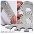 thumbnail image 3 of Welding Seam Inspection Ruler, Clear Markings Sturdy Rustproof Versatile Usage Portable Design Weld Seam Thickness Gauge  for Machining Tasks, 3 of 7