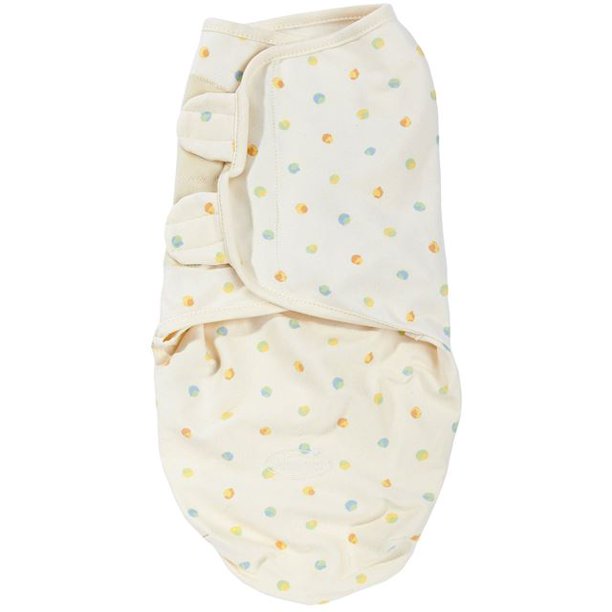 Summer Infant SwaddleMe Small/Medium Organic Cotton Knit, Dots