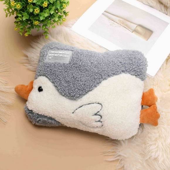 LSLJS Plush Hot Water Bottle Warm Gloves Children's and Winter Warmth (including Hot Water Bottle Liner), Home Accessories on Clearance