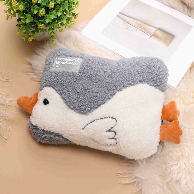Fiudx Guantes de Agua Caliente para Invierno, Alivia El Dolor Menstrual y Muscular, Relaja y Alivia El Estrés, Ayuda para Dormir, Incluye Funda para La Bolsa de Agua Caliente, Tamaño 28 X 19 Cm