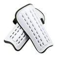 thumbnail image 1 of Espinilleras de fútbol, ​​1 par de espinilleras ligeras y transpirables para adultos. Blanco, 1 of 9