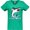 Kelly Green, variant on Inktastic Great White Shark Jumping Women's V-Neck T-Shirt