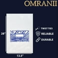 thumbnail image 2 of 20lb Metallocene Ice Bag - 13.5"x28" & (500 Bags) 1.75Mil Printed Ice Bag - Heavy-Duty Plastic Ice Bags - Convenient Bulk Pack for Ice Storage and More, 2 of 6