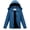 Blue, variant on Womens Athletic Jackets Female Coat Winter Outerwear Windproof Coat Waterproof Ski Jacket Snowboarding Clothes Hood Outerwear Gray